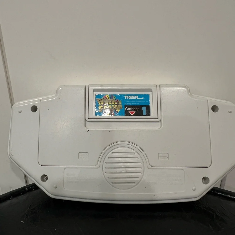 Tiger Electronics Wheel of Fortune Handheld Video Game - EUC